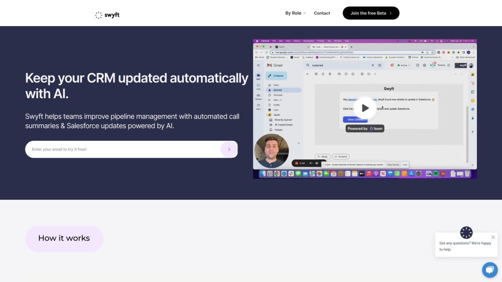 Swyft: AI-Powered CRM Management & Automatic Salesforce Updates