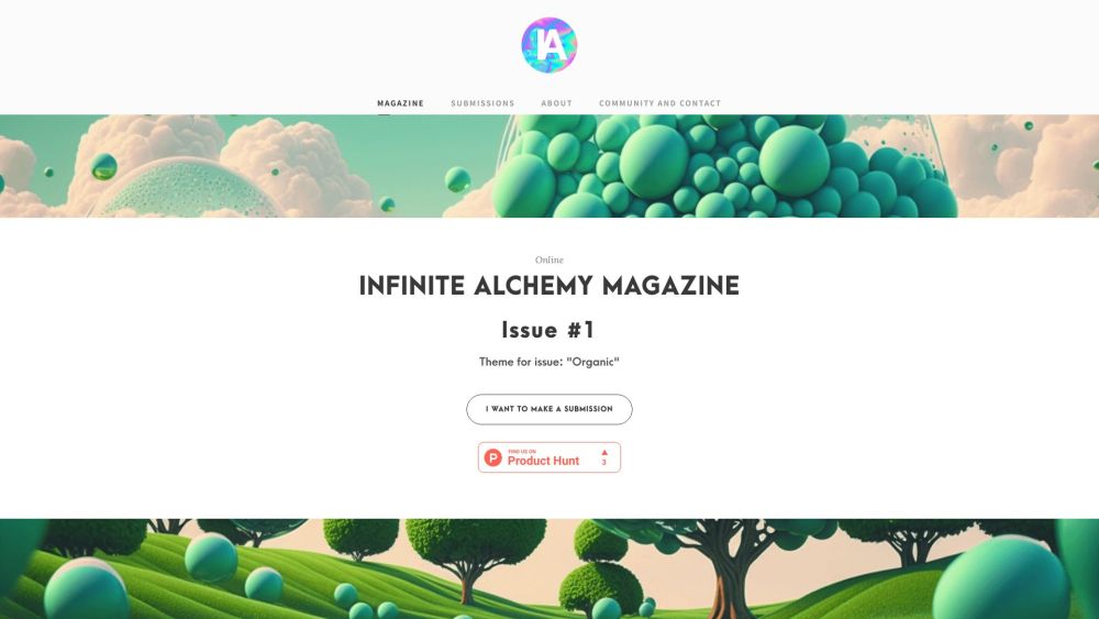 Infinite Alchemy Magazine: Organic, Creative Alchemy, Infinite Possibilities