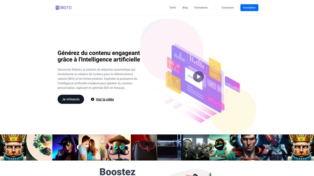 Roboto: AI Content Generation for Marketing, Social Media & More