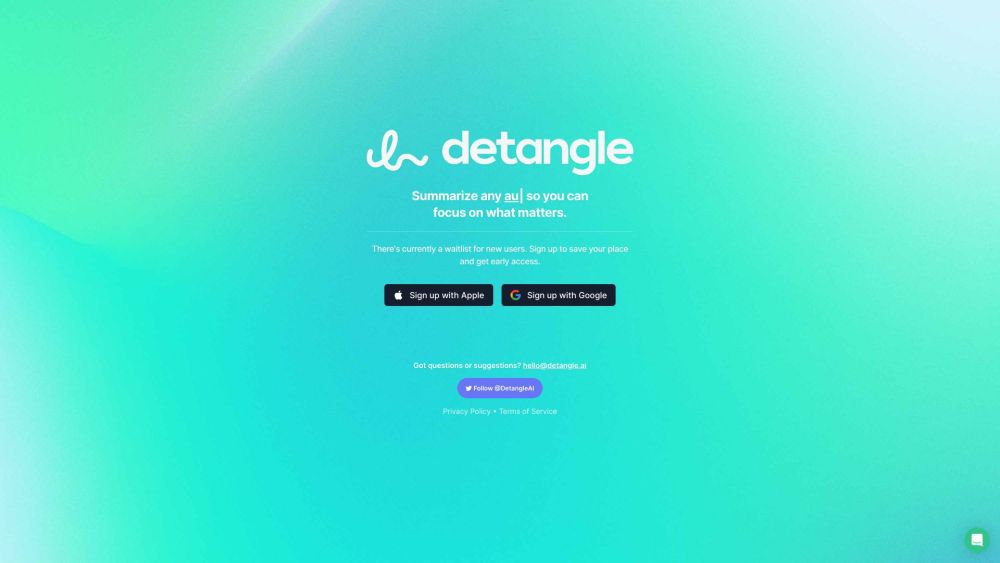 Detangle: AI Summarizes Video, Audio, Text for Key Info Focus