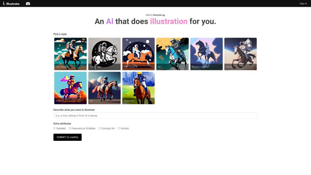 AI Illustration Generator: Create Professional Illustrations in Few Steps