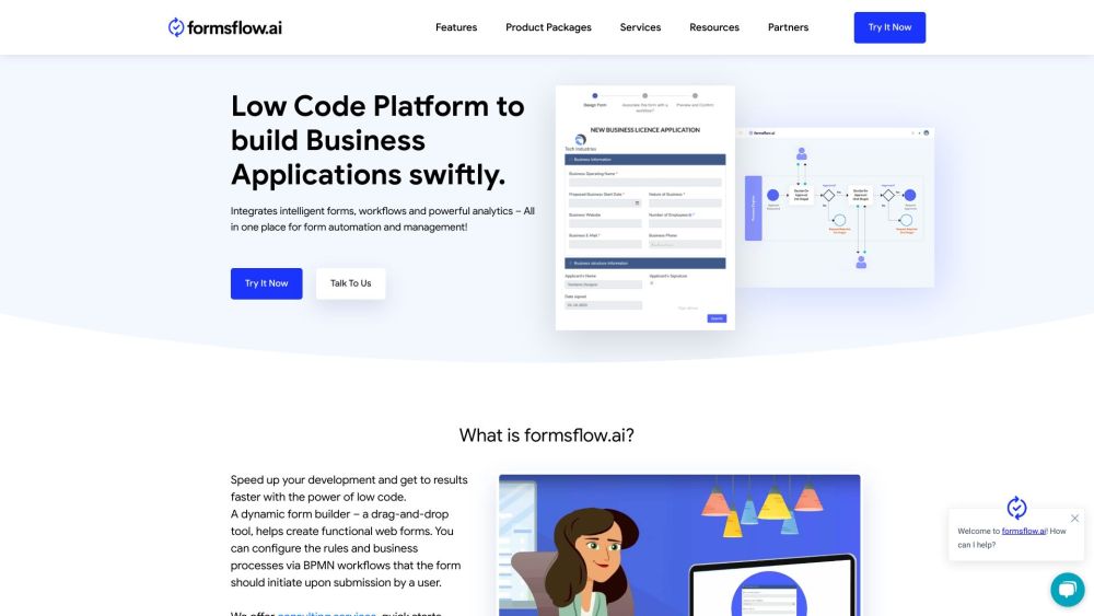 Formsflow.ai: Low Code Platform for Fast Business App Creation