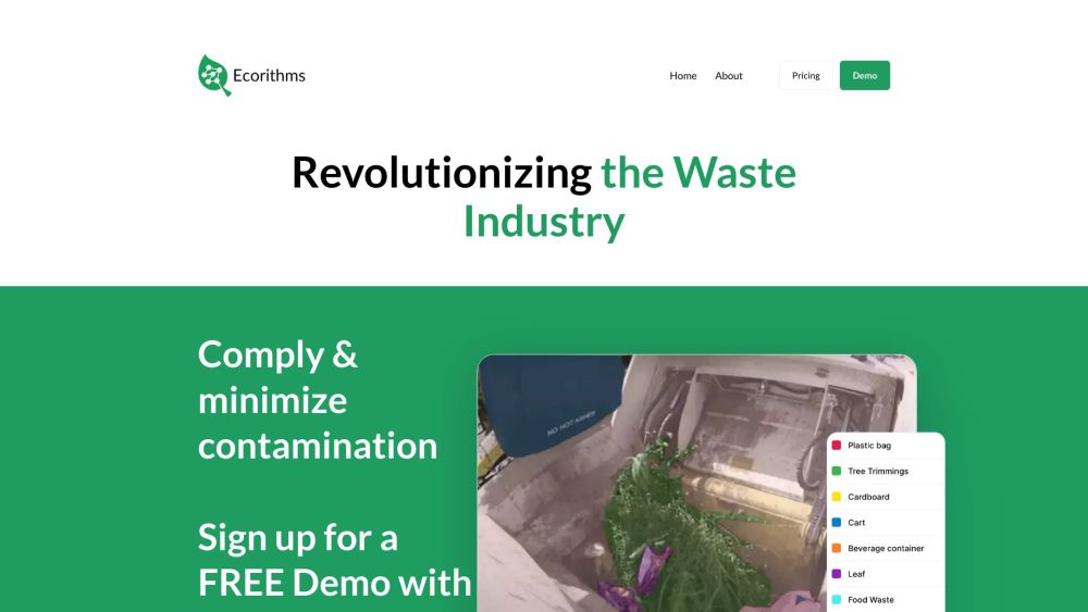 WasteAID by Ecorithms: AI Route Auditing & Waste Management