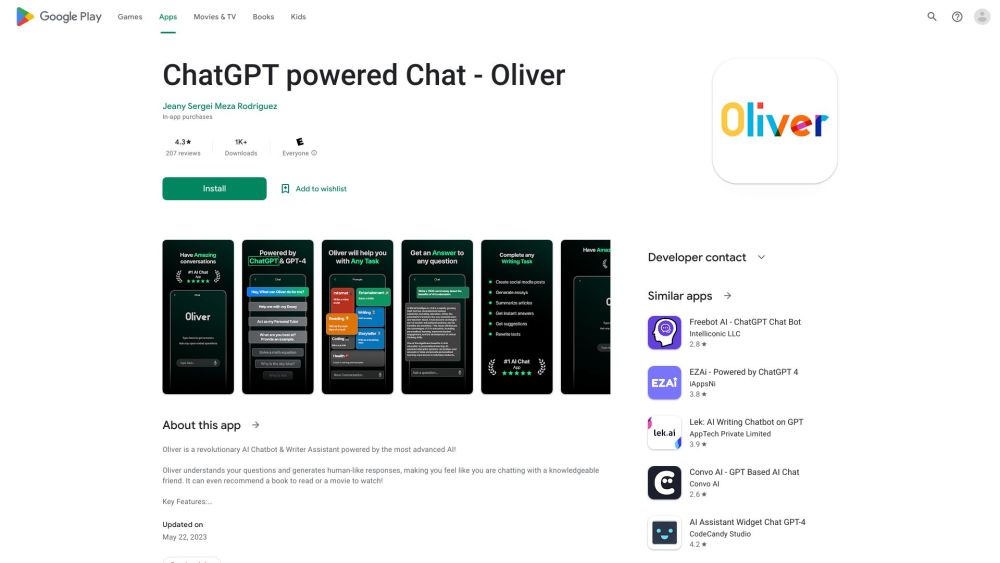 Oliver AI : High-Quality Content Creation Technology