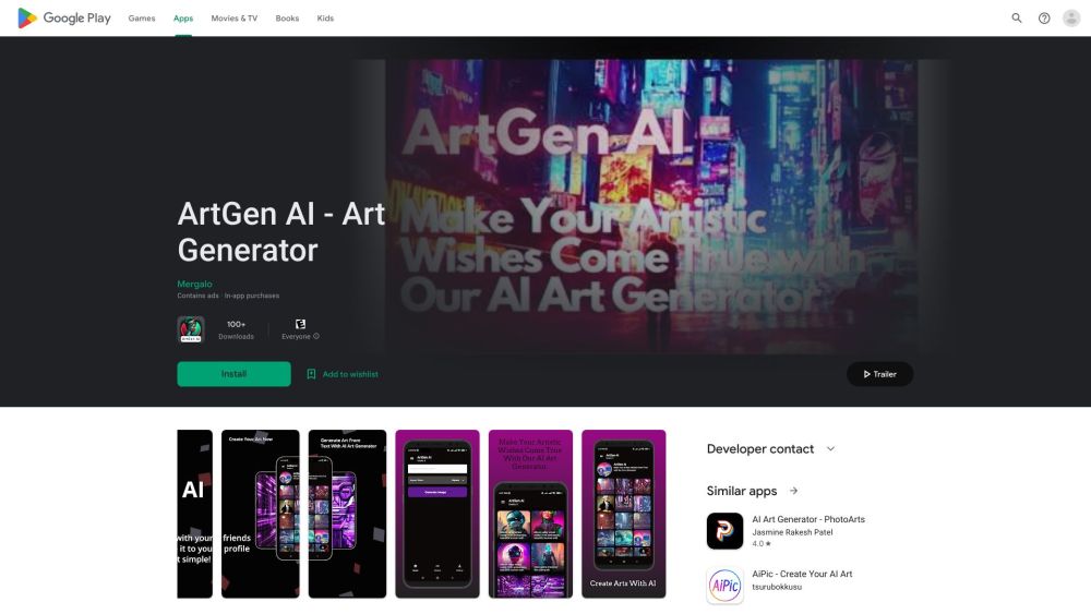 ArtGen AI : AI-Powered Art Generator for Stunning Creative Pieces