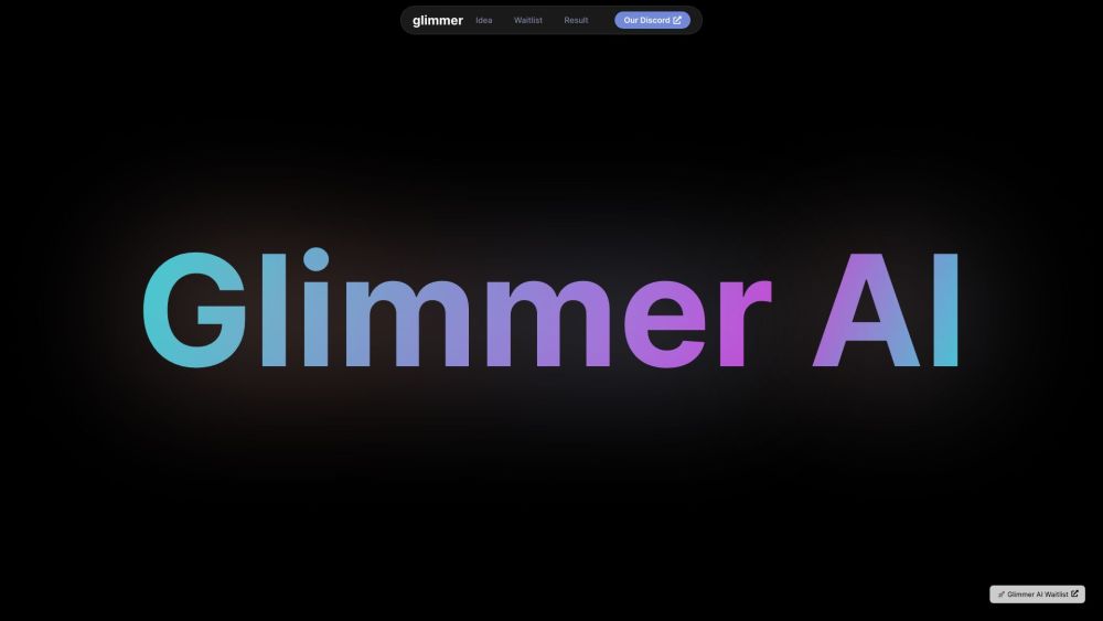 Glimmer AI: AI Tool for GPT-3 & DALL·E 2 Stunning Presentations