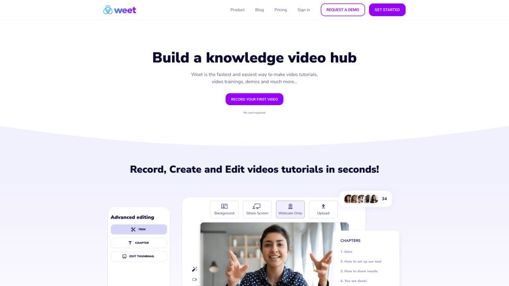 Weet: AI-Powered Video Platform for Interactive Training