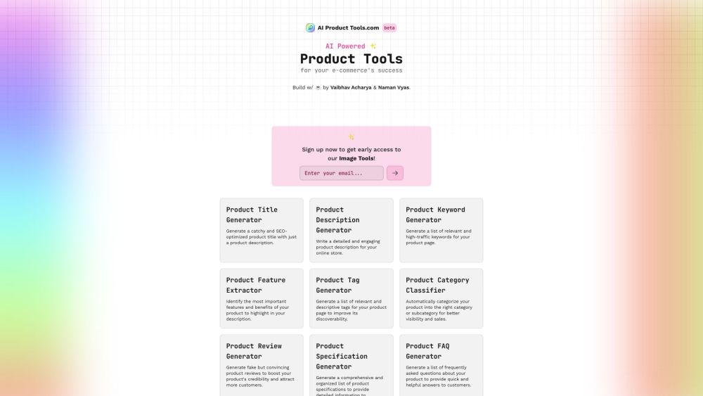 AIProductTools.com: AI Tools for E-commerce Business Success