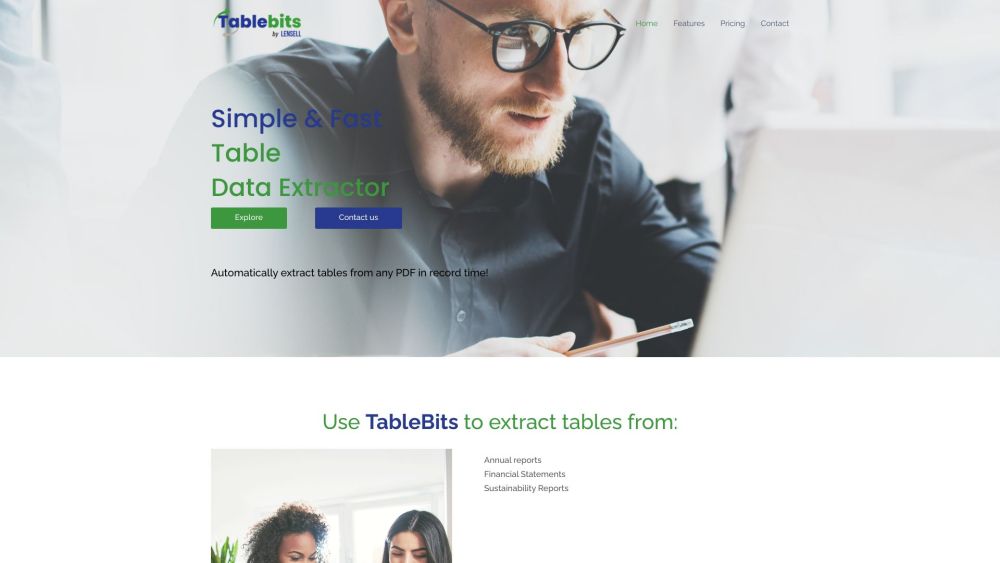 TableBits: Automated PDF Table Extraction - Fast & Efficient Tool