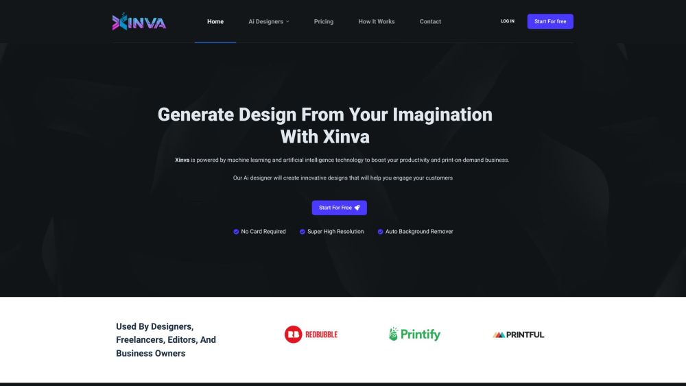 Xinva: AI Designer Tool for Innovative Designs & Business Boost