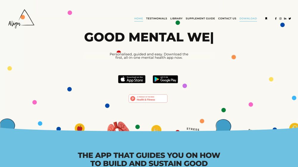 Align Mental Health App: Lifestyle Choices for Wellbeing