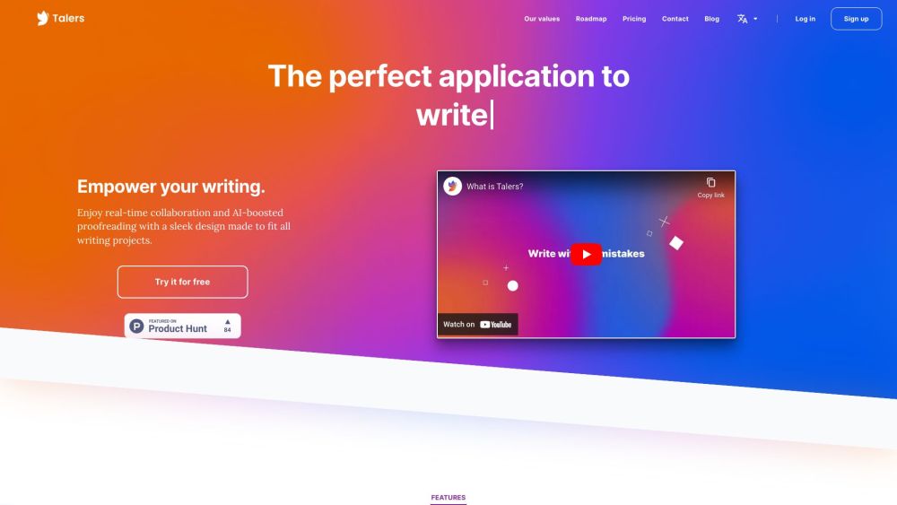 Talers: Elegant Writing App for Novels, Scripts, Books & Articles