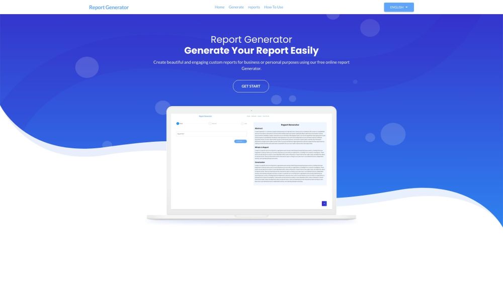 Report Generator: Quick, Easy, Professional Reports, Charts, and Graphs