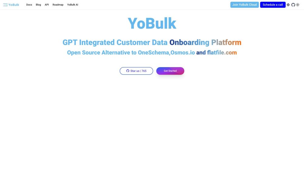 YoBulk: AI CSV Importer for Scalable, Validated Data Onboarding