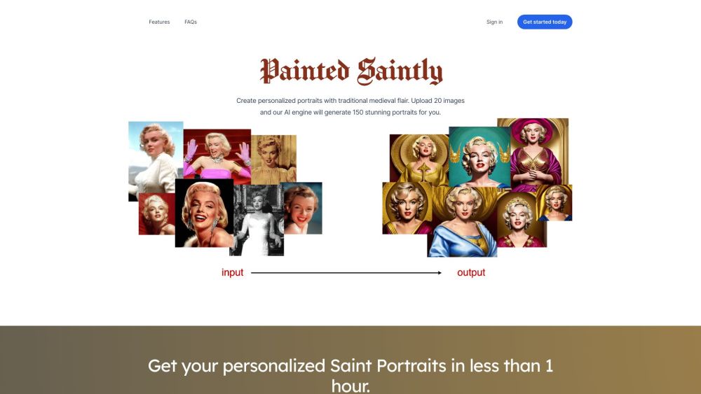 Painted Saintly: Personalized Medieval Portraits & Unique Products