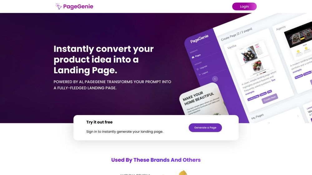 PageGenie: AI SEO Service for High-Quality Content & Traffic Boost