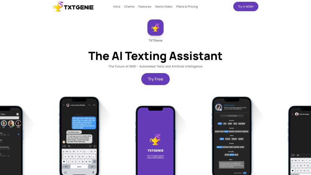 TXTGENIE AI: AI-Powered Content Generation Tool for Quick Use