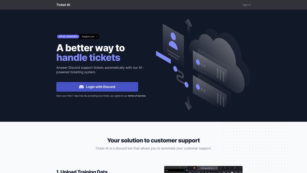 Ticket AI: Discord Bot for Automated Support & Customer Inquiry Management