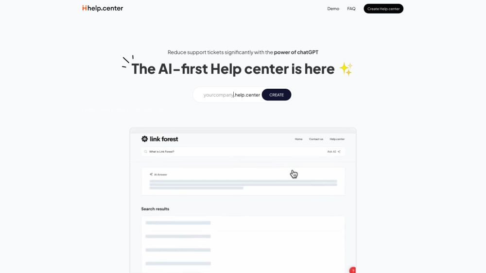 Help.center: AI-Powered Support with Instant Answers and Chat Widget