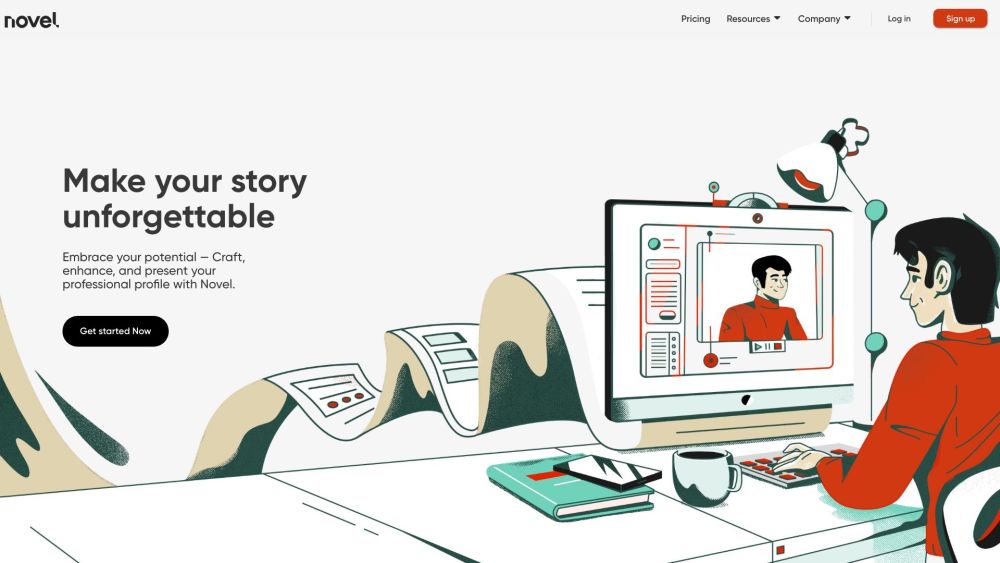 Novel: Storytelling, Profile Creation, Unique Sharing - Professional Platform