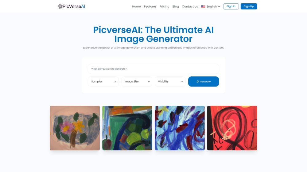 PicverseAI: AI Platform for Effortless Custom Image Creation