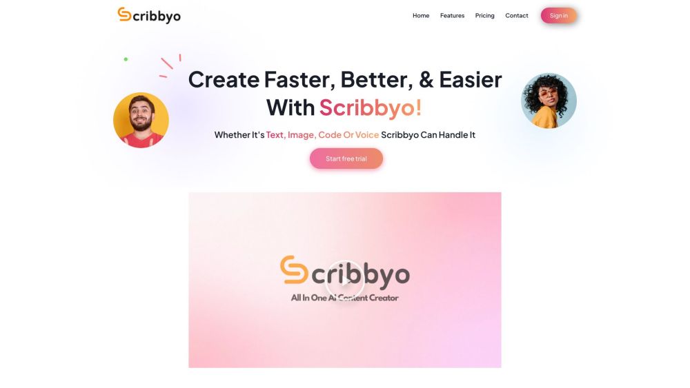 Scribbyo: AI Content Generator, 33 Languages, 50+ Templates