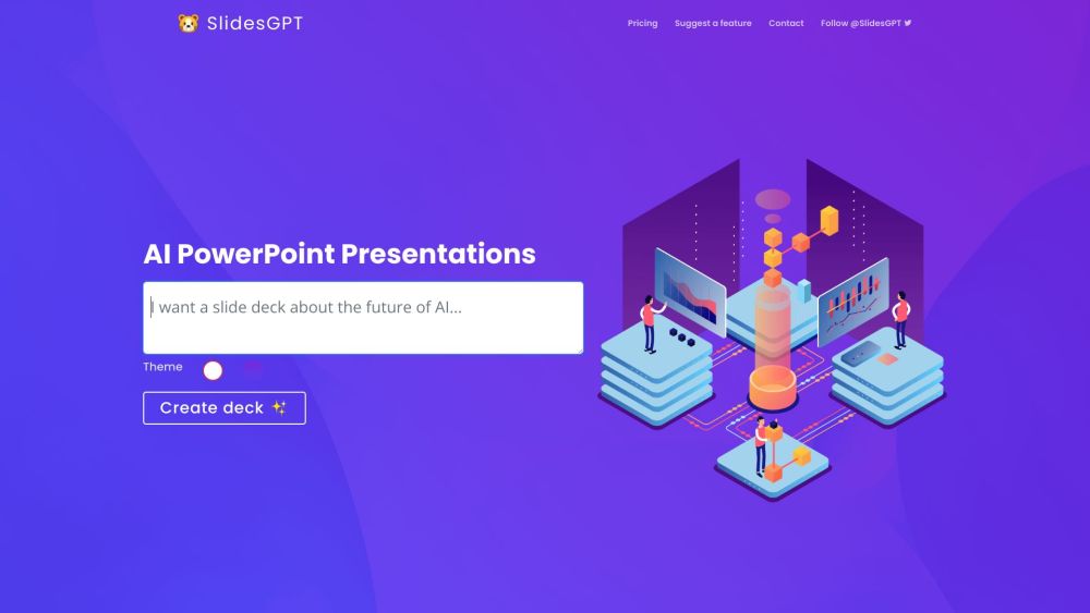 SlidesGPT : Create Prompt-Based Presentations, ChatGPT Style