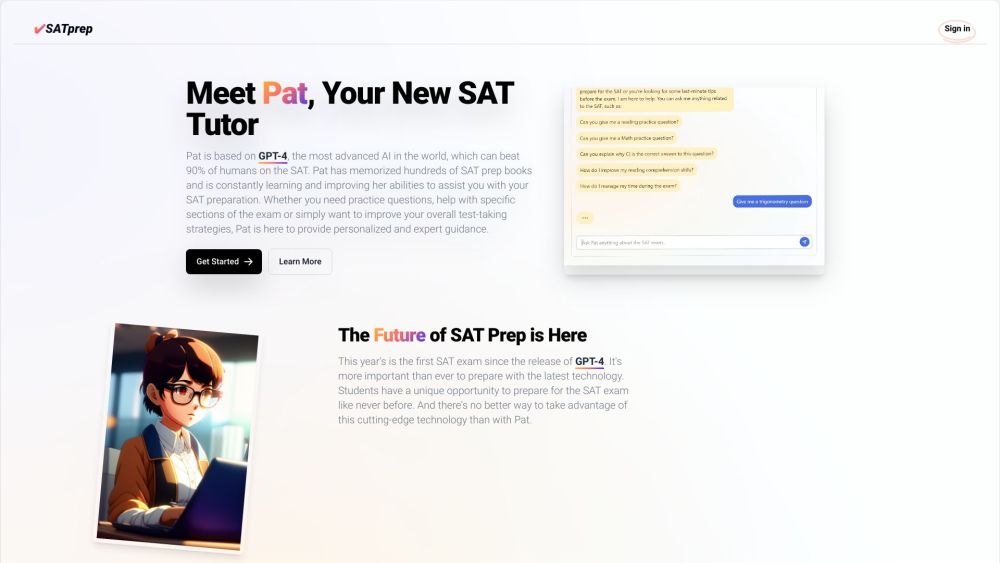 SATprep: AI Tutor for Comprehensive SAT Prep with Innovative Features