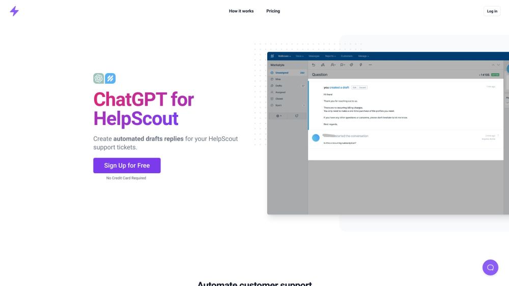 SupportAgent.ai: AI Service for HelpScout - Auto-Reply from Past Emails