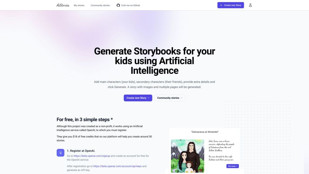 Story Generator: AI-Powered Multi-Page Image-Inclusive Story Tool