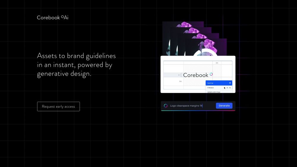 Corebook°Ai: Brand-Building with Generative Design and Precise Control