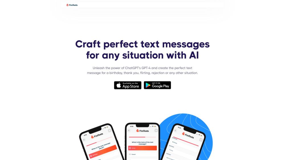 FireTexts: AI GPT-4 Tech for Personalized Texts