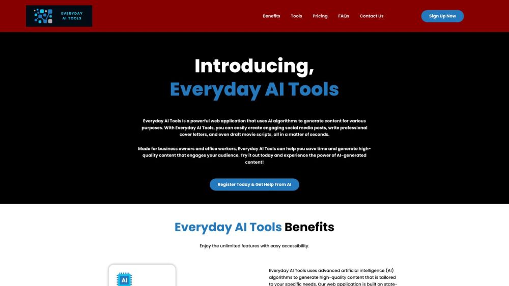 Everyday AI Tools : Content Creation, Time Saving, High Quality