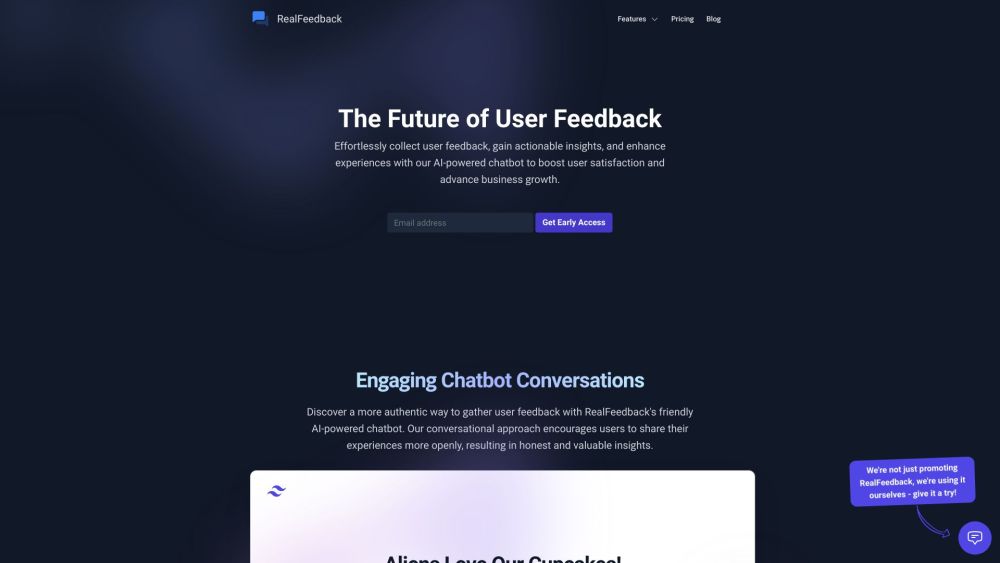 RealFeedback: AI Chatbot for Instant Insights & Business Growth