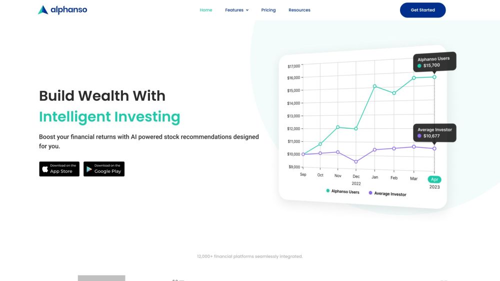 Alphanso: AI Investment Aid, Dynamic Rebalancing, Secure Data