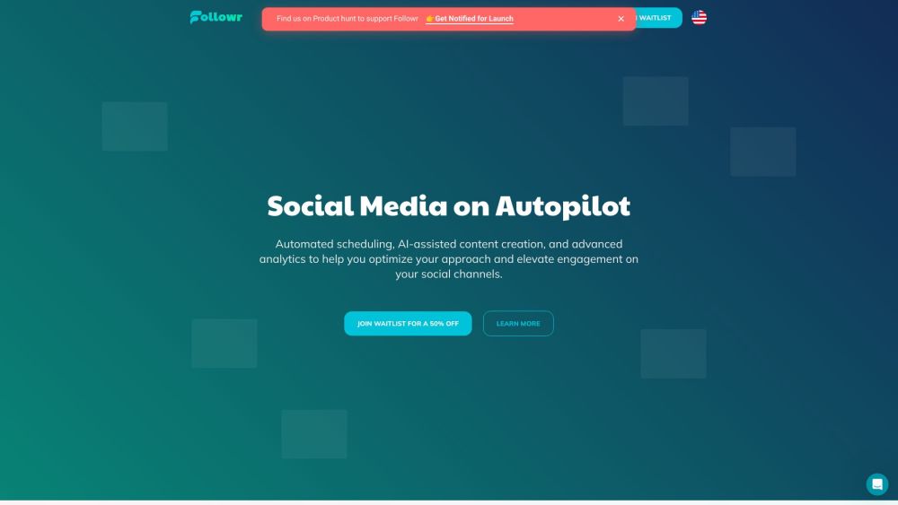 Followr: AI-Powered Platform for Efficient Social Media Management : Automate, Generate Content, Schedule & Analyze.