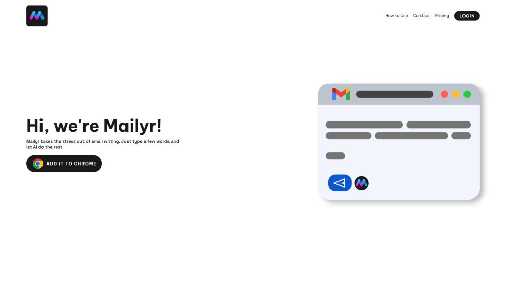 Mailyr: AI Email Tool for Effortless and Assisted Composition