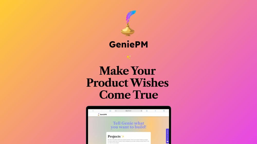 GeniePM: AI-Powered Tool for Sharp User Stories & Effective PMs