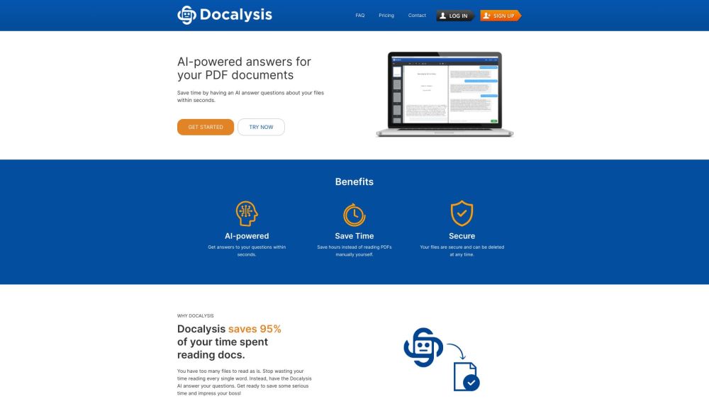 Docalysis: AI-Powered Chat for Interactive PDF Document Queries : Intelligent PDF Interaction