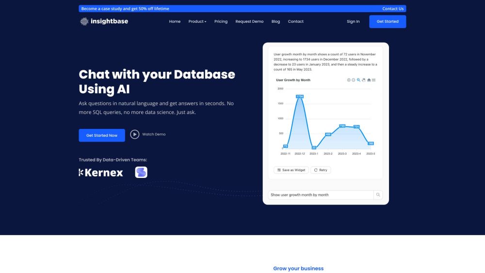 InsightBase: AI-Powered Business Analytics, No Coding Needed