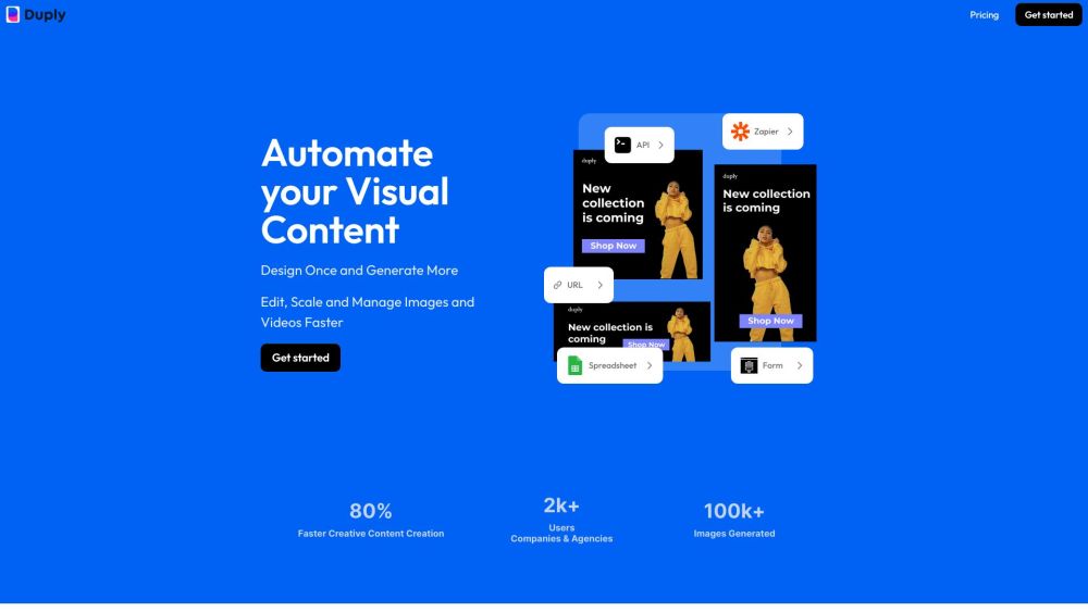 Duply: Automate Visuals for Social Media, eCommerce & More