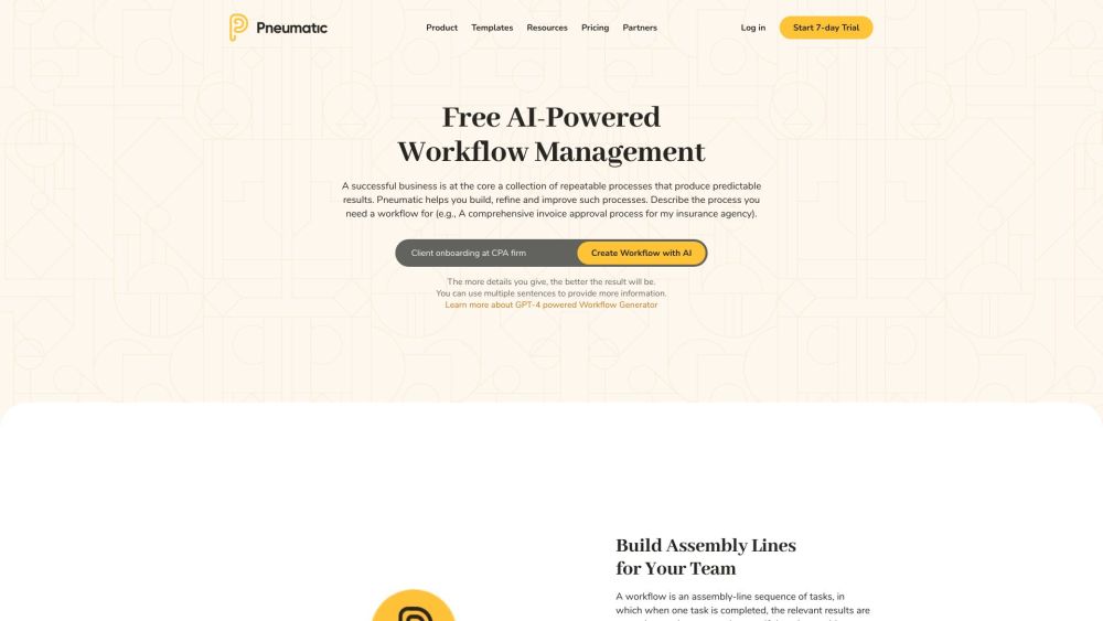 Pneumatic: Free Workflow Management & Business Efficiency Tool