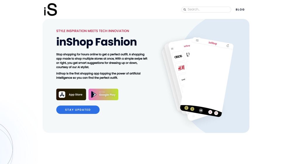 inShop: AI-Powered Style Guide & Multi-Store Shopping App : Unlimited Style Options