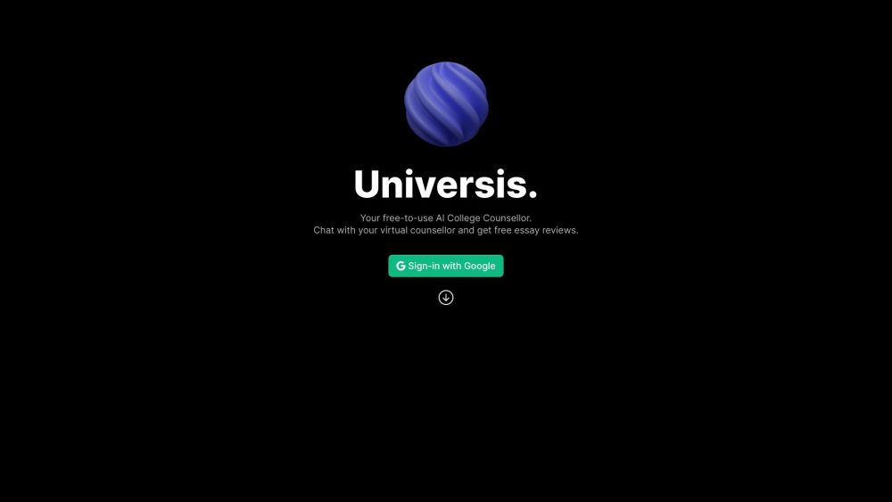 Universis: AI College Counselor, Essay Review, College Search