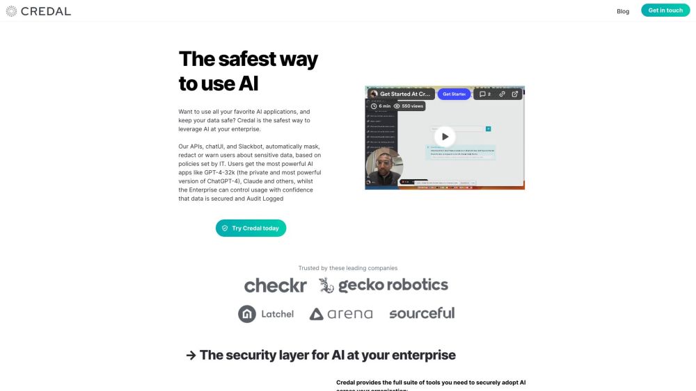 Credal: AI Platform for Enterprises with Secure Data Protection