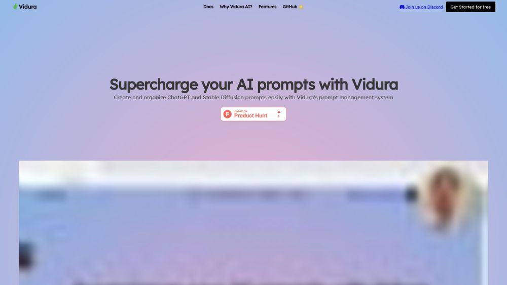 Vidura AI : Supercharge AI Prompts for ChatGPT & More