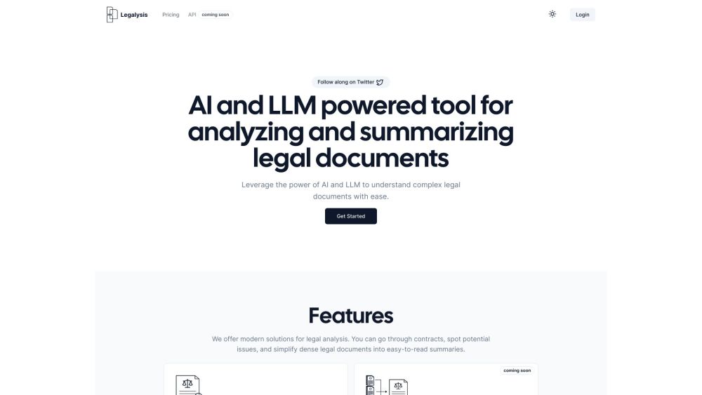 Legalysis: AI Legal Document Analysis & Accurate Summarization Tool