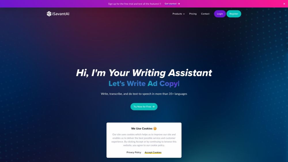 iSavantAI: AI Writing Assistant & Content Generator for High-Quality Content