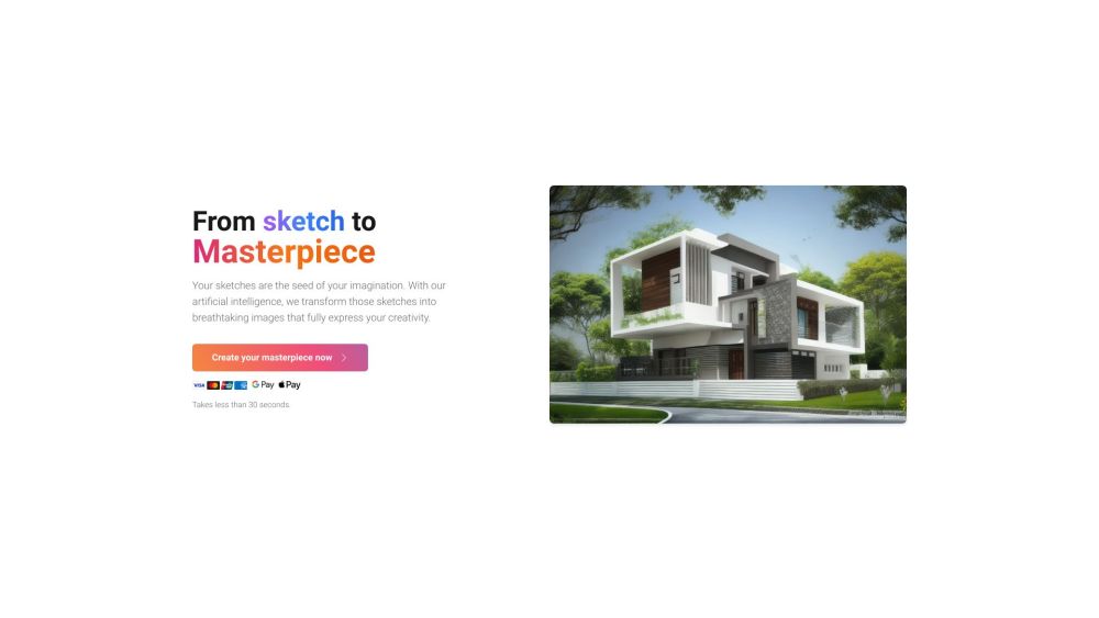 SketchImage.AI: Turn Sketches into Art with AI – Upload, Describe, Create