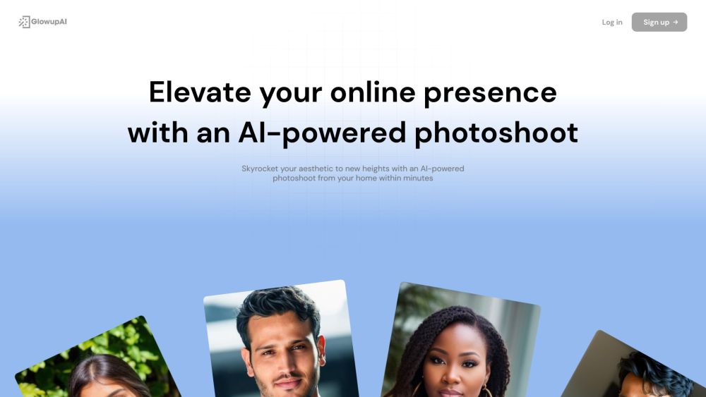 Glowup AI: AI-Powered Photoshoots for Enhanced Online Presence